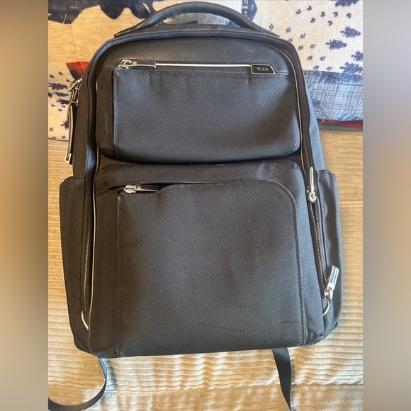 Tumi Other - Auth Tumi Arrive Backpack Black Very Nice Travel